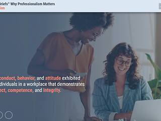 TrainingBriefs® Why Professionalism Matters