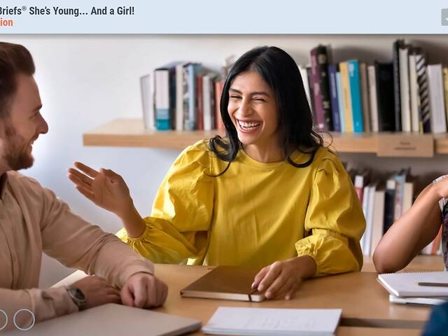 TrainingBriefs® She’s Young... And a Girl!