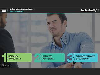 Got Leadership?® Dealing with Attendance Issues